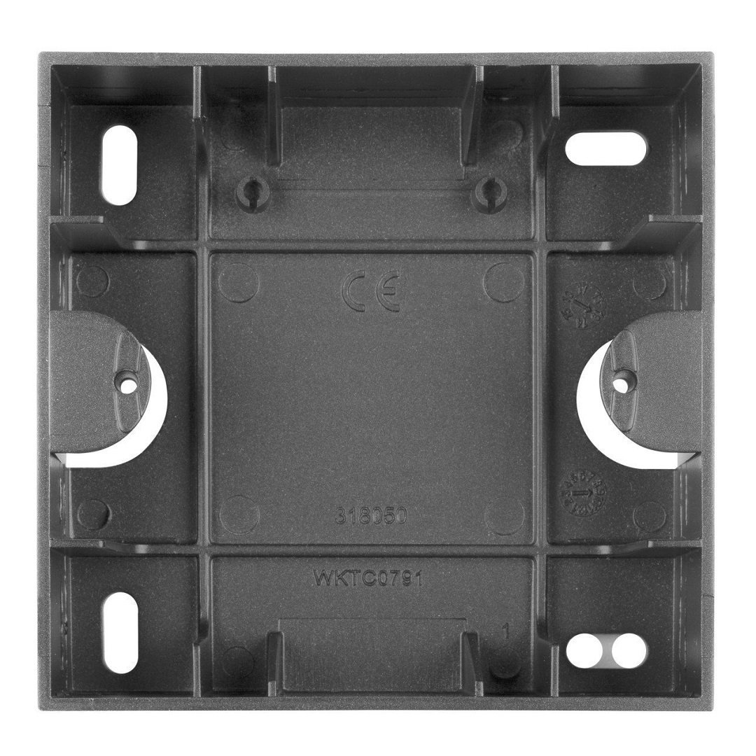 VİKO Novella 92190640 Tekli Sıva Üstü Kasa [Füme]