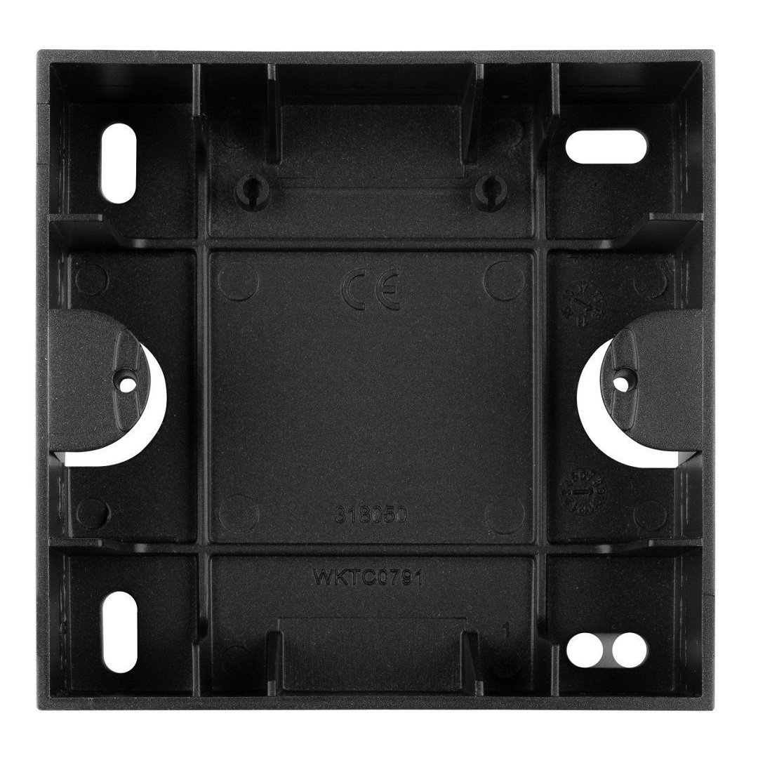 VİKO Novella 92190650 Tekli Sıva Üstü Kasa [Siyah]