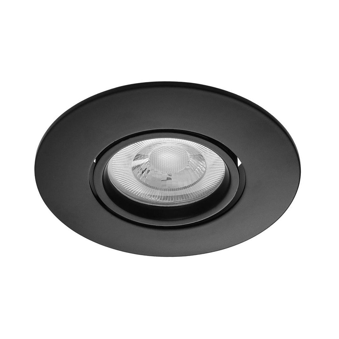 JUPITER LS701 S 10 Watt Siyah Sıva Altı Yuvarlak LED Spot - Plastik - Gün Işığı (3000K)