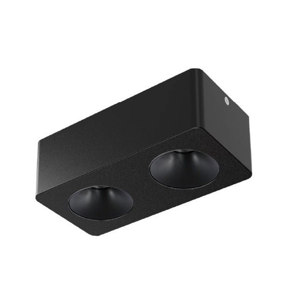 MOLLED MOL2423 2x8 Watt Siyah Sıva Üstü İkili LED Spot (SAMSUNG/PHILIPS LED & EAGLERISE/LIFUD Driver)