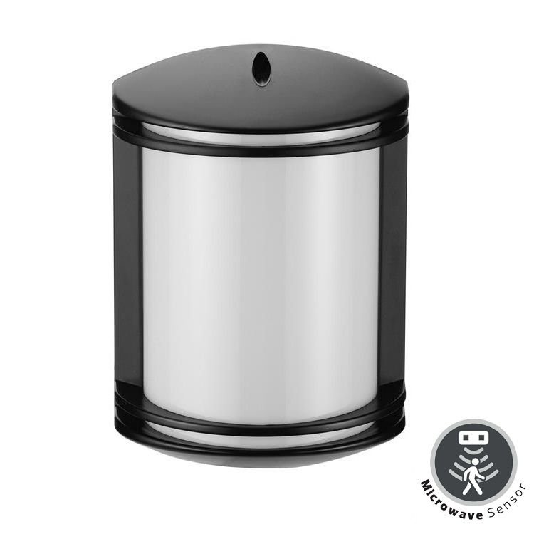 HOROZ 400-010-124 Siyah Sensörlü Dış Mekan Aplik (Plastik Kasa)