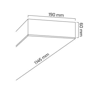 GOYA GY 4320 120 Watt 115 cm LED Yüksek Tavan Armatürü
