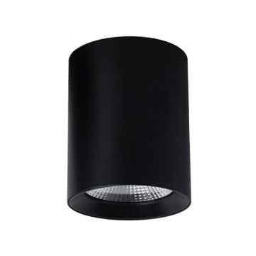 MOLLED MOL2061 12x15 cm 20 Watt Siyah/Beyaz Kasa Sıva Üstü Silindir LED Spot (SAMSUNG/OSRAM/PHILIPS LED & EAGLERISE/LIFUD Driver)