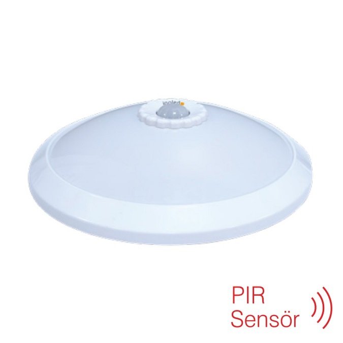 inoled 5145-02 18 Watt Sensörlü LED Tavan Armatürü - Gün Işığı (3000K)