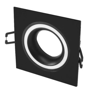 CATA CT-5031 Kartal Sıva Altı Siyah-Beyaz Kare Spot Kasası