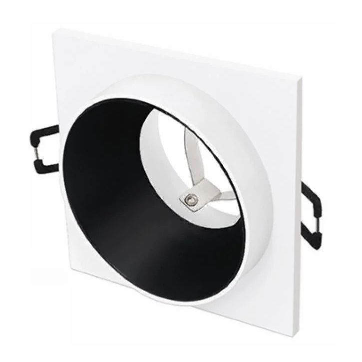 CATA CT-5033 Sıva Altı Beyaz-Siyah Kare Spot Kasası