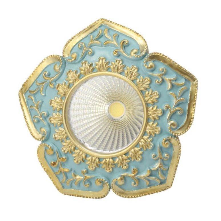 ACK AH04-01179 Mavi-Gold Dekoratif Spot Kasası