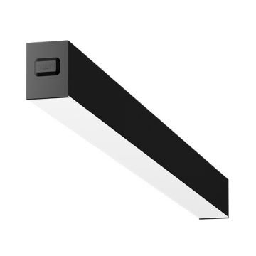 GOYA GY 8033-180 Siyah/Beyaz Kasa 75 Watt 180 cm Sıva Üstü Lineer Armatür