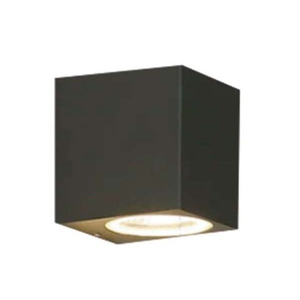 MOLLED MOL8033 Siyah/Antrasit/Beyaz Tek Yönlü Dış Mekan Aplik - Metal Gövde - GU10 Duylu