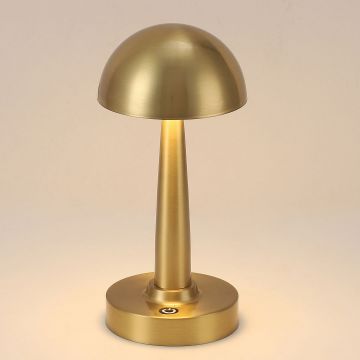 NOAS YL86-1602 SUNSET Eskitme Dokunmatik, Dimli ve Şarjlı LED Masa Lambası - Gün Işığı (3200K)