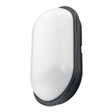 HOROZ 400-011-126 AYDOS 20 Watt Siyah Dış Mekan LED Glop Aplik (Plastik Kasa)