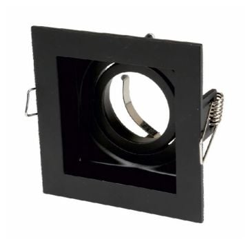 CATA CT-5223 Pars Sıva Altı Siyah Kare Spot Kasası