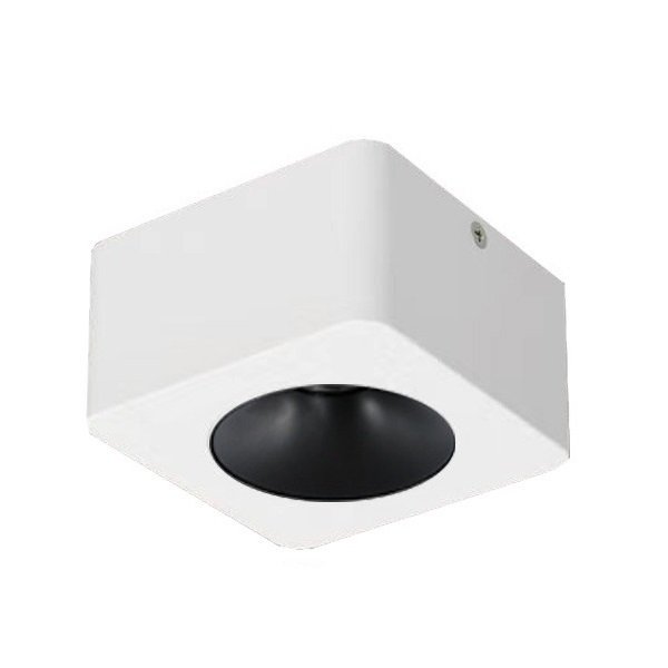 MOLLED MOL2420 8 Watt Beyaz-Siyah Sıva Üstü Kare LED Spot (SAMSUNG/PHILIPS LED & EAGLERISE/LIFUD Driver)