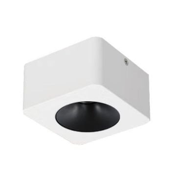 MOLLED MOL2420 8 Watt Beyaz-Siyah Sıva Üstü Kare LED Spot (SAMSUNG/PHILIPS LED & EAGLERISE/LIFUD Driver)
