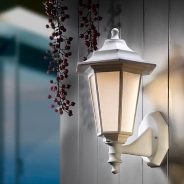 HOROZ 400-020-117 BEGONYA Gri Dış Mekan Aplik (Plastik Kasa)