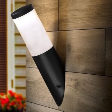 HOROZ 400-000-123 40 cm Siyah Dış Mekan Aplik (Plastik Kasa)