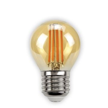 NOAS YL92-2010 4 Watt G45 Rustik LED Ampul - Amber