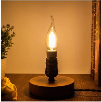 CATA CT-4064 7 Wat Rustik LED Rustik Kıvrık Uçlu Mum Ampul - Gün Işığı (3200K)