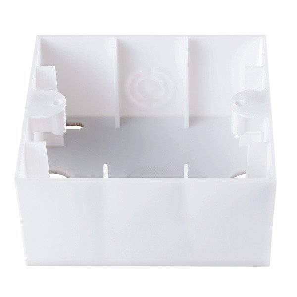 VİKO Karre 90969004 İkili Sıva Üstü Kasa [Beyaz]