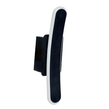 CreaLight AL02-47101 15 Watt Siyah/Beyaz Dekoratif LED Aplik