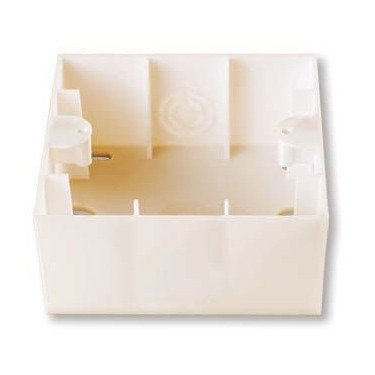 VİKO Meridian 90979019 İkili Sıva Üstü Kasa [Krem]