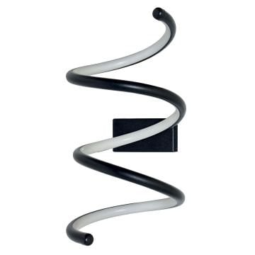 CreaLight AL02-36101 15 Watt Siyah/Beyaz Helezonik LED Aplik