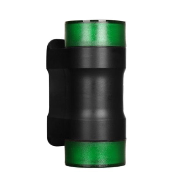 inoled 9102-02 Leylak Çift Yönlü Dış Mekan Aplik - Yeşil Reflektör (PC Gövde)