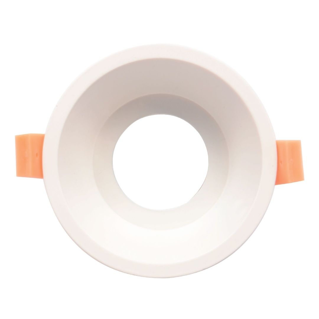 ACK AH03-04010 Beyaz Sıva Altı Yuvarlak Spot Kasası (Metal)