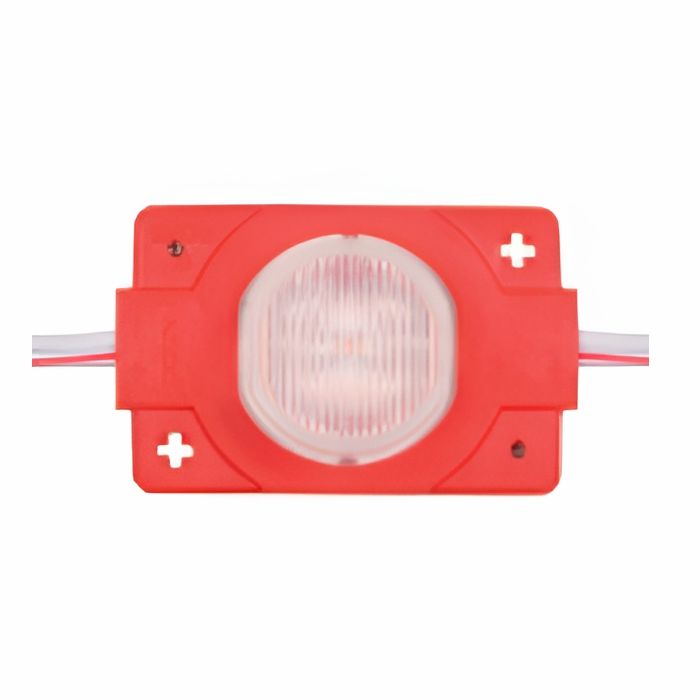 İled 12 Volt 1.5 Watt Modül LED - Kırmızı Işık - 165 Derece - MLIL.3030.R067.R112