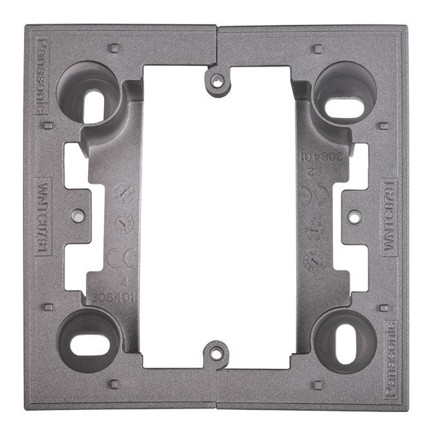 VİKO Linnera Life 90482008 Tekli Sıva Üstü Kasa [Granit Grisi]