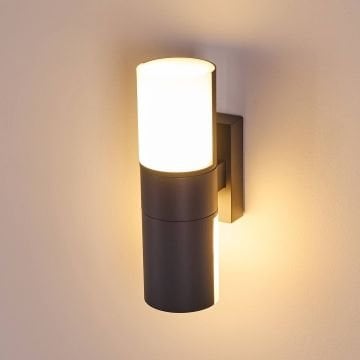 HOROZ 076-054-0014 IMPERIAL 14 Watt Siyah Dış Mekan LED Aplik - Metal Kasa - Ilık Beyaz (4200K)