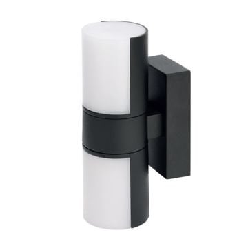 HOROZ 076-054-0014 IMPERIAL 14 Watt Siyah Dış Mekan LED Aplik - Metal Kasa - Ilık Beyaz (4200K)