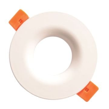 ACK AH03-04050 Beyaz Sıva Altı Yuvarlak Spot Kasası (Metal)