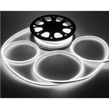 HELIOS HS 3251 12 Volt Dış Mekan Beyaz Neon LED Hortum (10 Watt/Metre) [50 Metre]