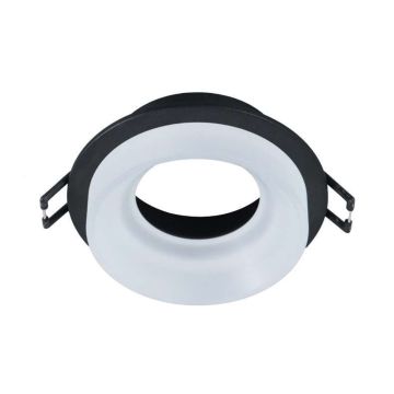 MOLLED MOL4174 Siyah-Beyaz Sıva Altı Yuvarlak Spot Kasası (Metal)