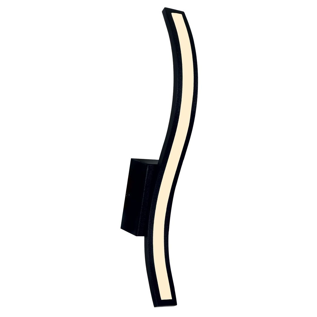 ACK AL02-52101 15 Watt Siyah/Beyaz Dekoratif LED Aplik