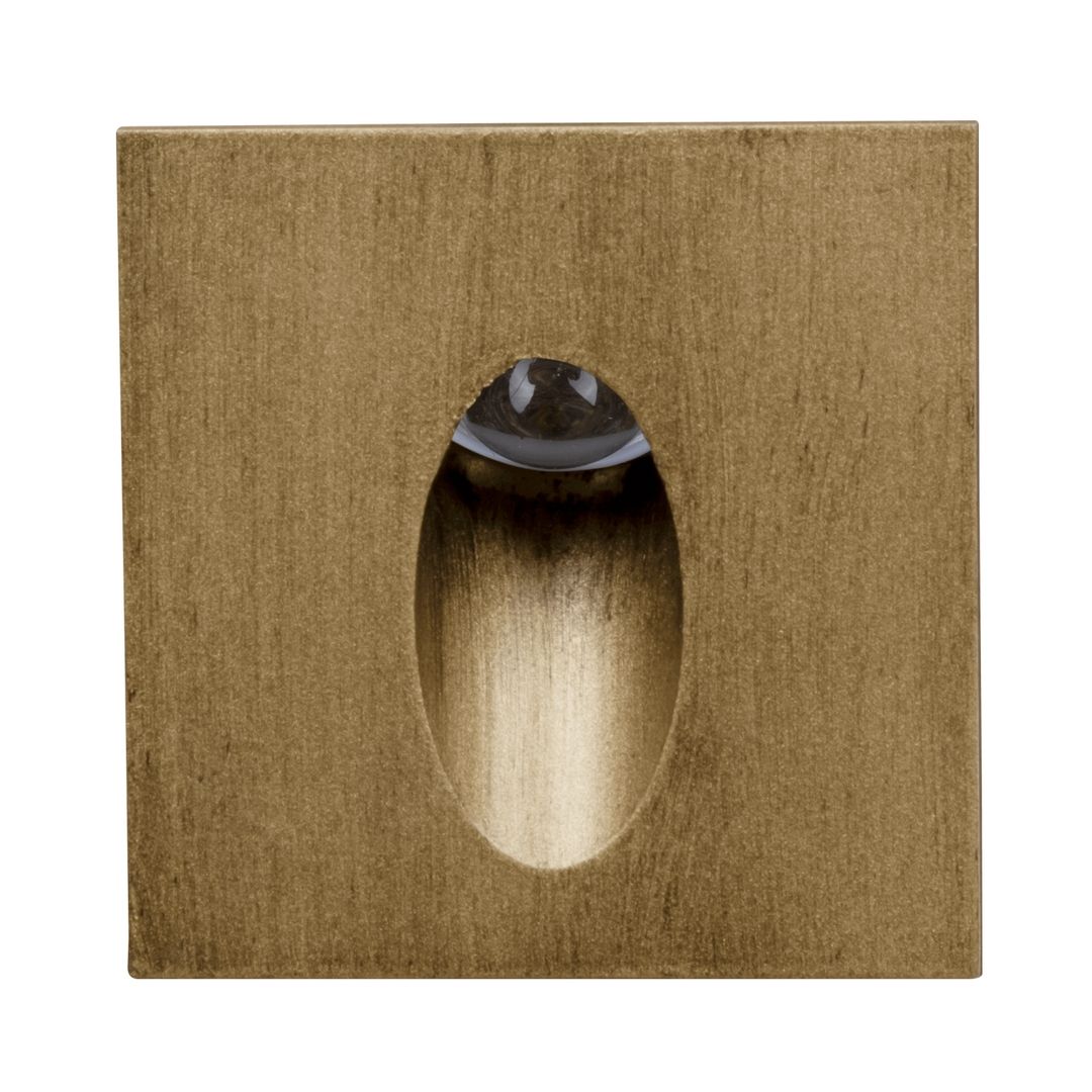 goldX ZE430-PE 3 Watt Prinç Eskitme Sıva Altı Kare LED Merdiven Armatürü