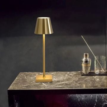 CATA CT-8437 İstanbul Şarjlı, Dimlli, Dokunmatik LED Masa Lambası - 3 Işık Renkli (Beyaz + Ilık Beyaz + Gün Işığı)