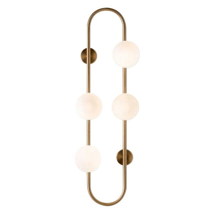 CL-3054 Camlı Elips Aplik