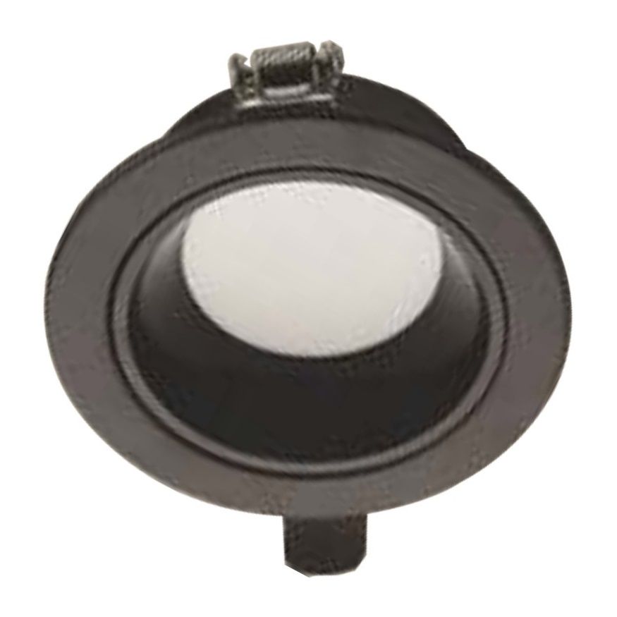 CATA CT-5261 Başak 8 Watt Sıva Altı Siyah Yuvarlak LED Spot - 3 Işık Renkli (Beyaz + Ilık Beyaz + Gün Işığı)