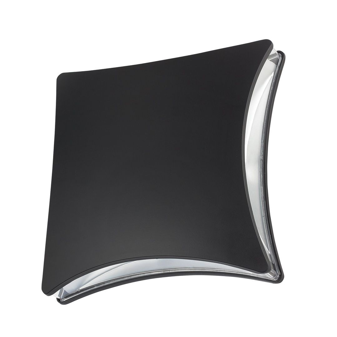 HOROZ 076-006-0006 TAFLAN 5.5 Watt Siyah 4 Yönlü Dış Mekan LED Aplik - Metal Kasa - Ilık Beyaz (4100K)