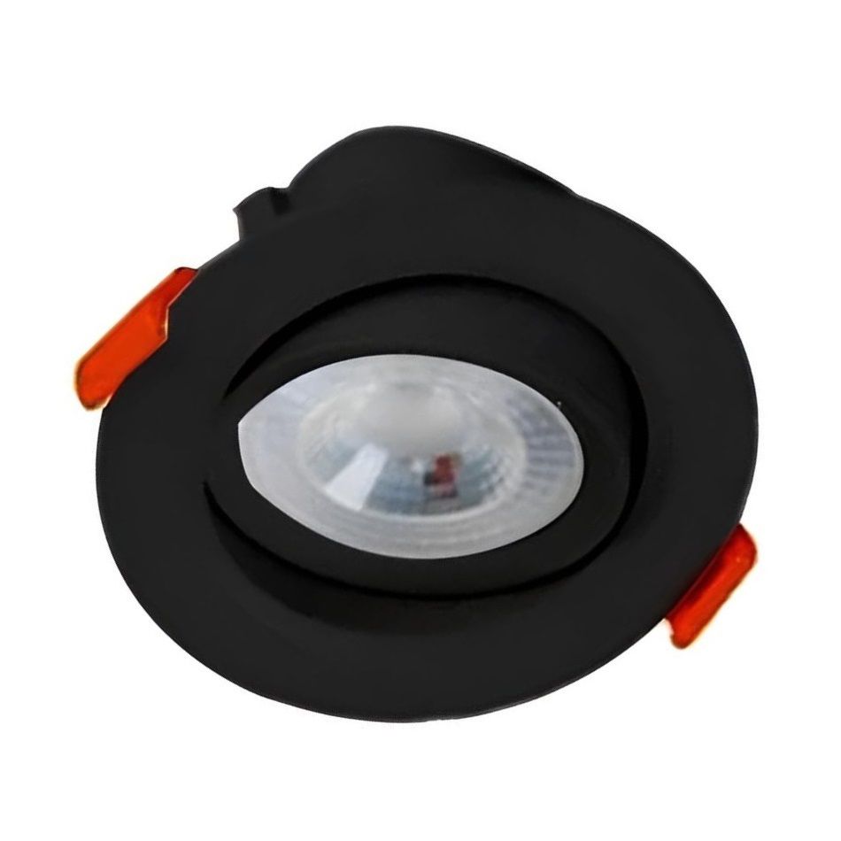 CATA CT-5200 Lal 7 Watt Sıva Altı Siyah Yuvarlak LED Spot