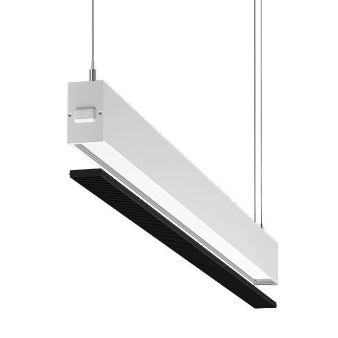 GOYA GY 8055-150 Beyaz Kasa 65 Watt 150 cm Kamaşma Önleyicili Lineer Sarkıt Avize