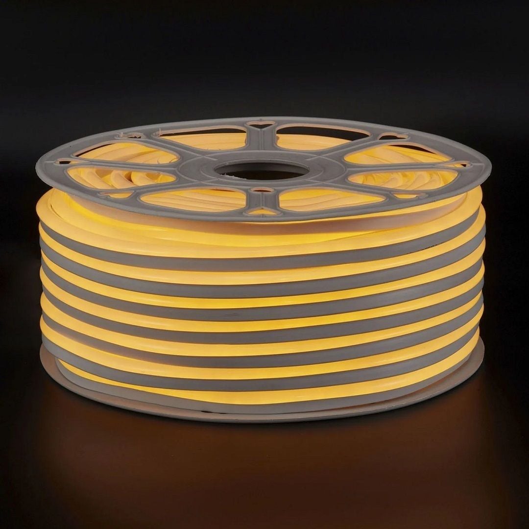NOAS YL42-0001 220 Volt 120 Ledli Amber Neon Hortum LED (8x16 mm) [50 Metre]