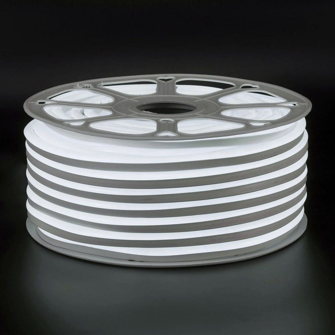 NOAS YL42-0001 220 Volt 120 Ledli Beyaz (6500K) Neon Hortum LED (8x16 mm) [50 Metre]
