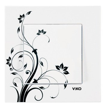 VİKO Karre Style 90960913 Anahtar [Çiçek Desenli]