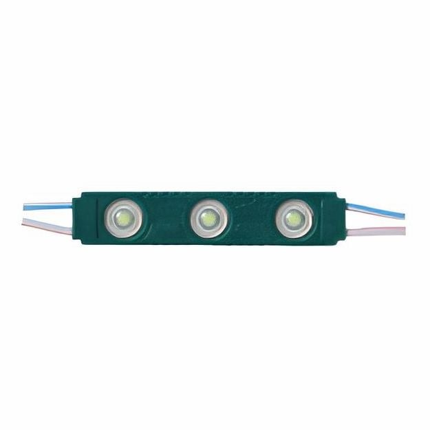 İled 12 Volt 1.2 Watt Modül LED - Yeşil Işık - 165 Derece - 120 Lümen - MLIL.1012.G067.N312