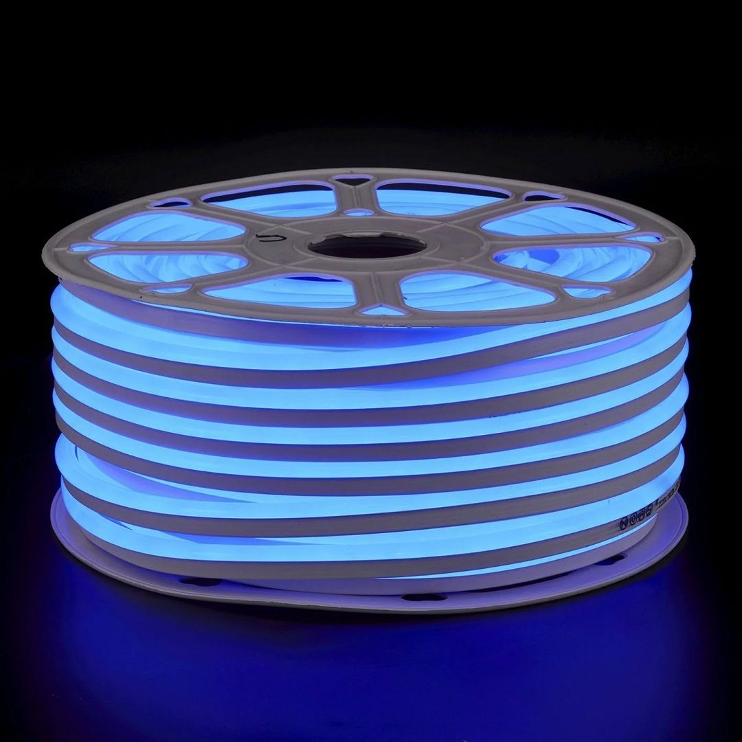 NOAS YL42-0001 220 Volt 120 Ledli Mavi Neon Hortum LED (8x16 mm) [50 Metre]