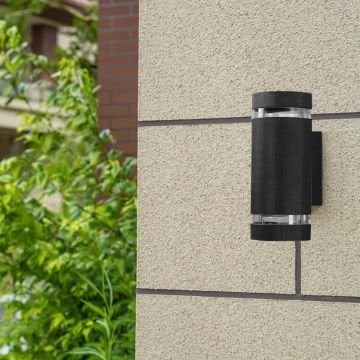 HOROZ 075-019-0004 REGNUM Siyah Dış Mekan Aplik (Metal Kasa)