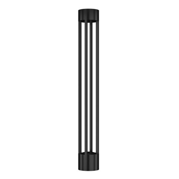 GOYA GY 6253 12 Watt Siyah 80 cm LED Bollard Armatür - Gün Işığı (3000K) - IP65 - Metal